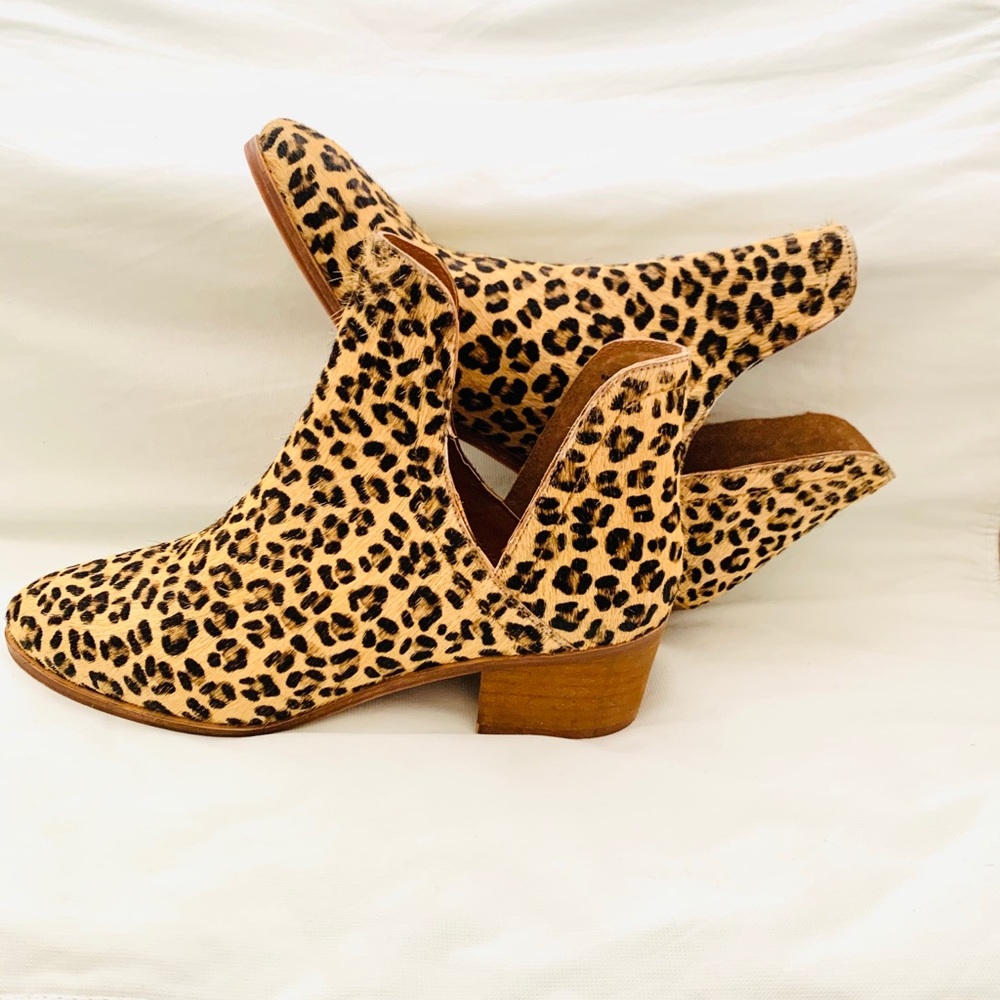 Matisse Coconuts Rapid Bootie Leopard Size:8.5 NEW
